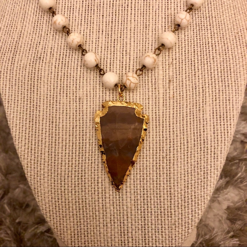 Arrow Pendant Necklace - Picture 2 of 6